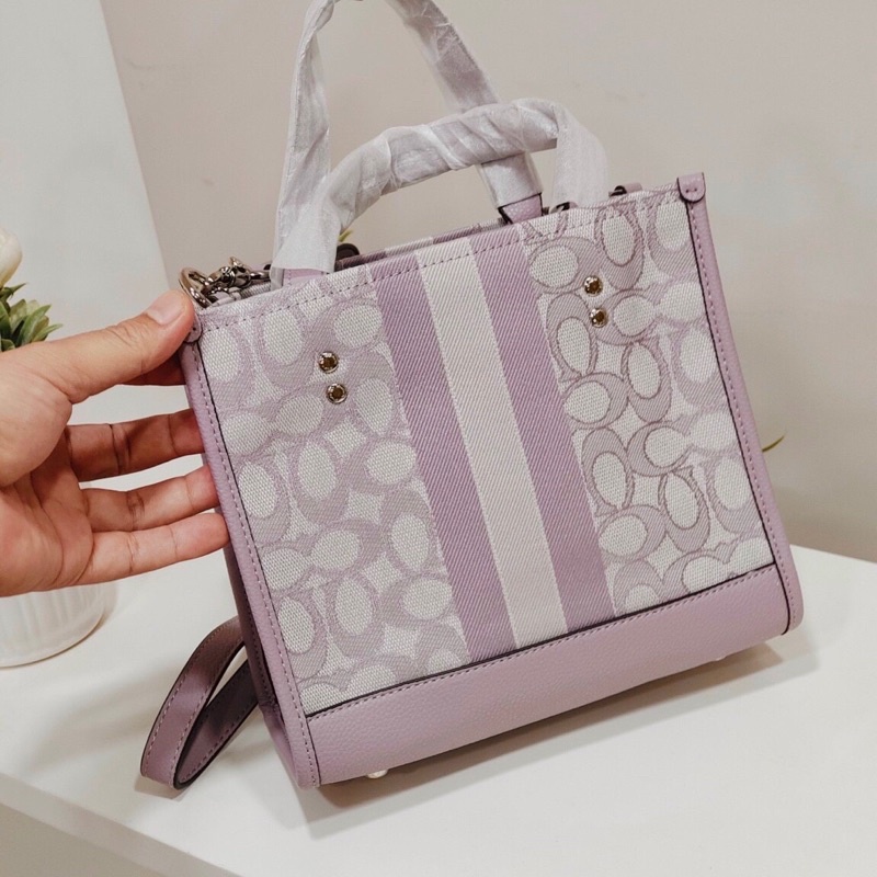 Túi co ach Dempsey tote