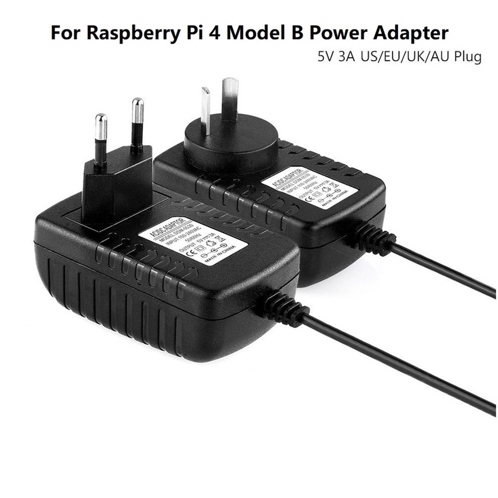 Sạc 5V 3A cổng USB Type-C AC/DC dành cho Raspberry Pi 4 Model B