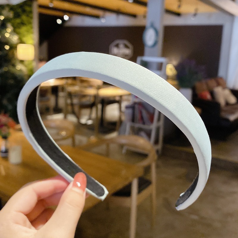 Băng Đô Cài Tóc Bản Rộng 6 Màu Sắc Ngọt Ngào Thời Trang