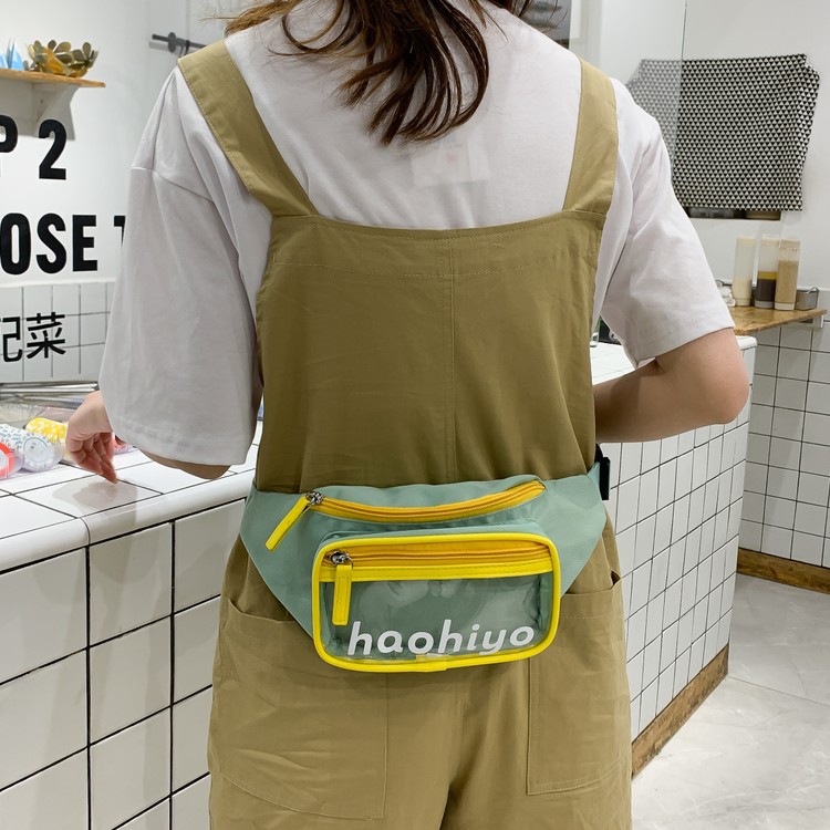 Túi Đeo Bụng, Túi Đeo Ngực HAOHIYO Vải Dù Chống Thấm, Nhựa Trong Suốt Trẻ Trung 2021 TDB03 | BigBuy360 - bigbuy360.vn
