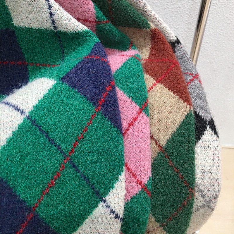 Áo Khoác Len Nữ Áo Cardigan Len Họa Tiết Thổ Cẩm Dài Tay Nữ Phong Cách Hàn Quốc Mới 2021 | BigBuy360 - bigbuy360.vn