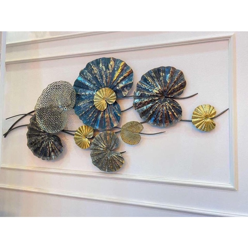 Tranh sắt treo tường, decor trang trí phòng khách hiện đại. BH 3 năm. Mã 2411