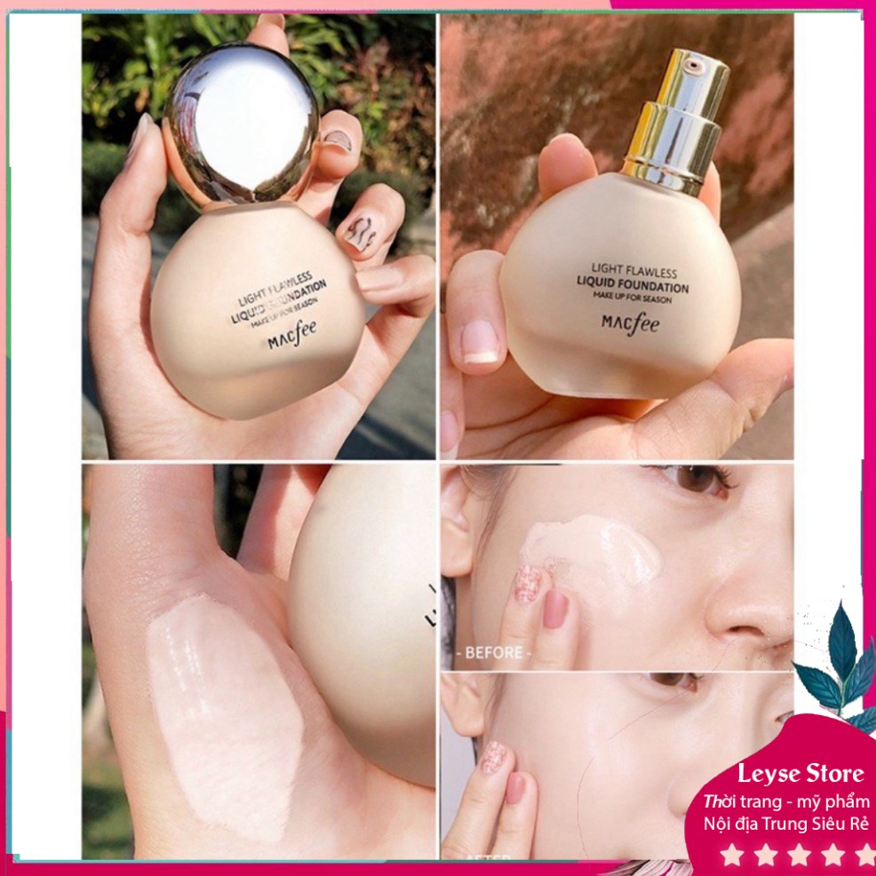 ✔️SẴN HÀNG - Kem nền che khuyết điểm dưỡng ẩm lâu trôi Macfee Light