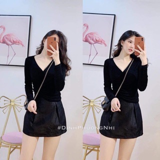 BÁN SỈ ÁO RÚT EO CỔ TIM