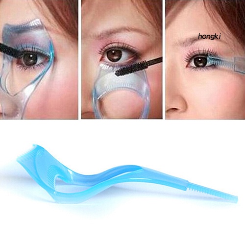 [Hàng mới về] Tấm chắn bảo vệ mascara thiết kế 3 trong 1 dùng khi trang điểm