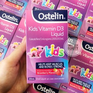 Vitamin D3 Ostelin cho bé 6 tháng - 12 tuổi