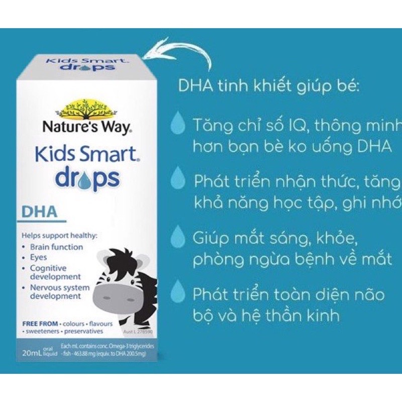 DHA Nature’s Way Kids Smart Drops