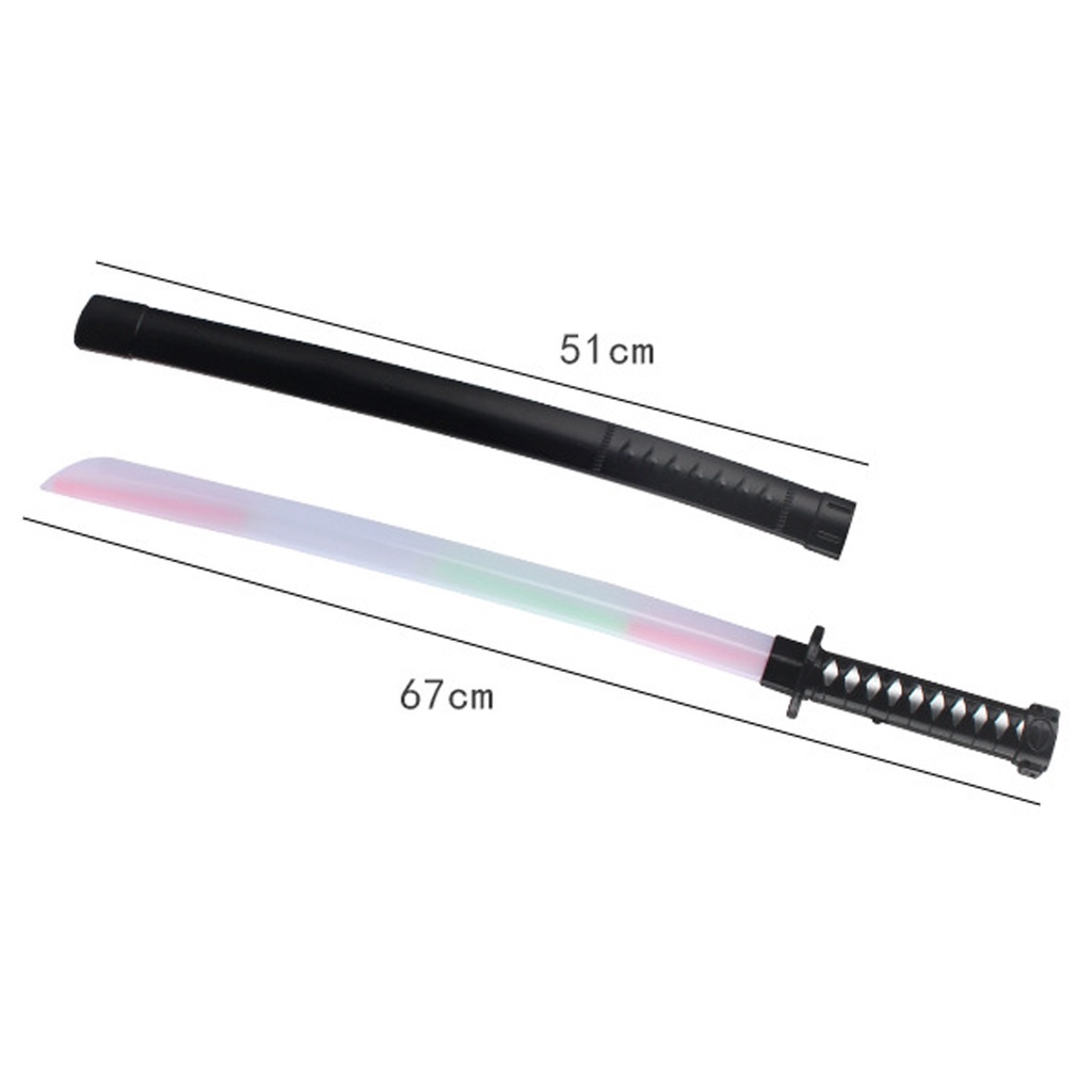 Kiếm phát sáng đồ chơi katana có ánh đèn và âm thanh giá rẻ cho bé trai Gôn đồ chơi