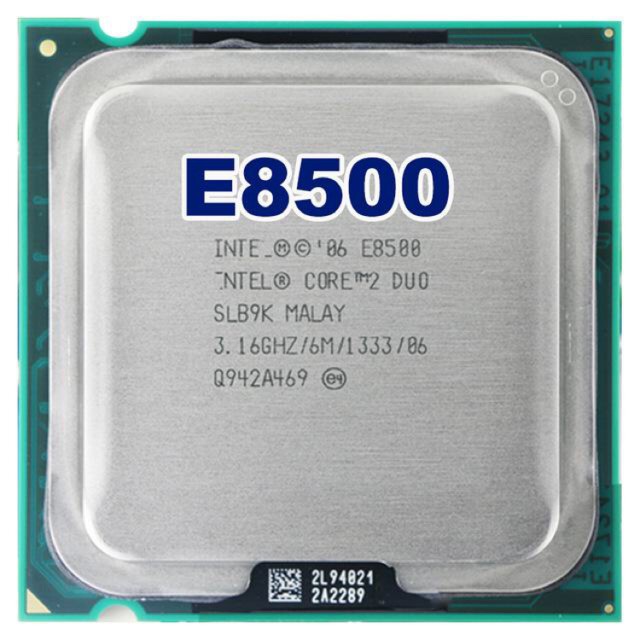 CPU Core2duo E8500 3.0Ghz sk775 KM 1xxk/ch