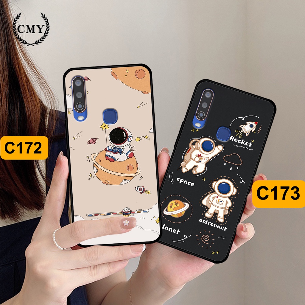 Ốp Vivo U10 / Y12 / Y15 / Y17 in hình astronaut, phi hành gia vũ trụ hottrend, độc đáo, cá tính.