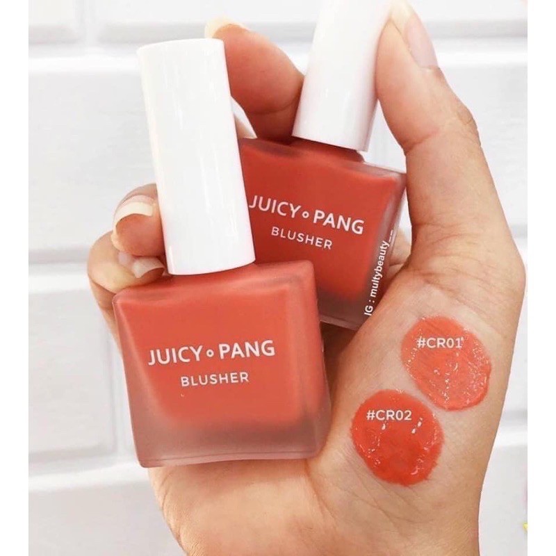 Má Hồng Dạng Kem Apieu Juicy Pang Water Blusher