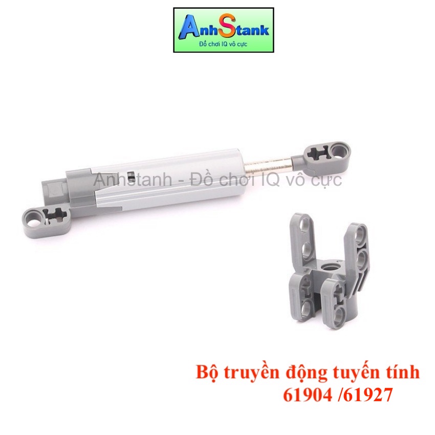 Phụ kiện lego technic bộ truyền động tuyến tính thanh đẩy tương thích bộ 9686, lego technic dòng education bảo hành 1:1