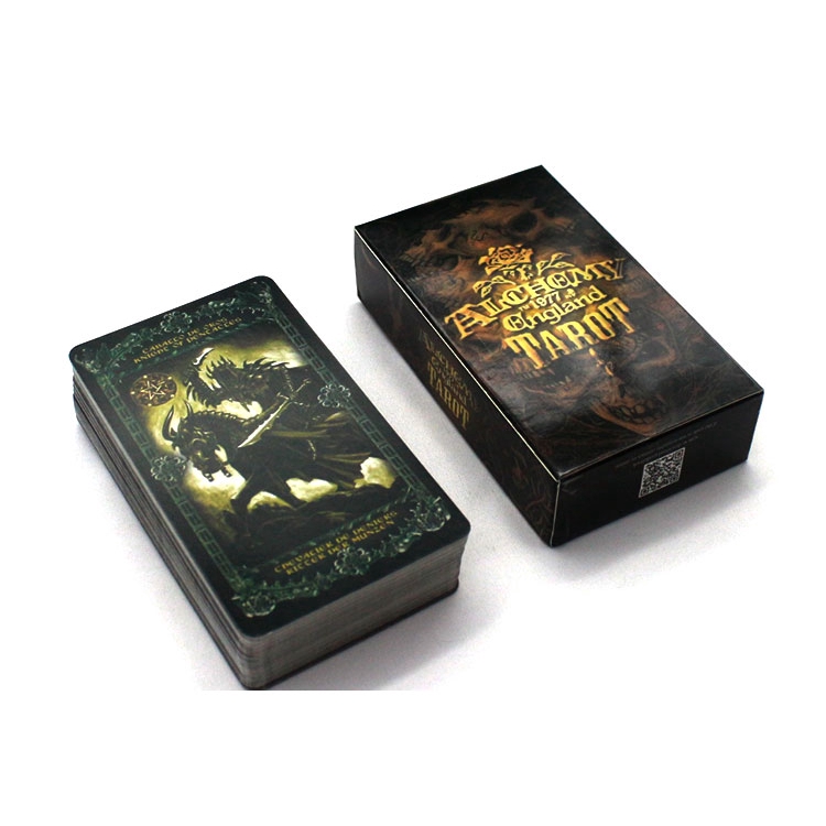 Bộ bài 78PCS English Alchemy Gothic England 1977 Tarot Card Deck Card Game playing cards mysterious cards