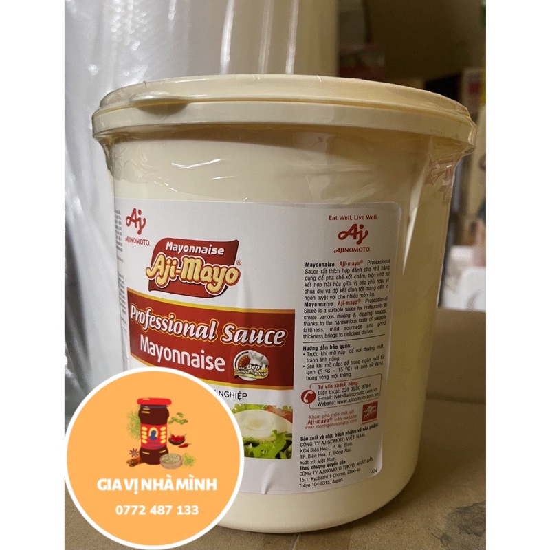 SỐT MAYONNAISE AJIMAYO AJINOMOTO 3KG