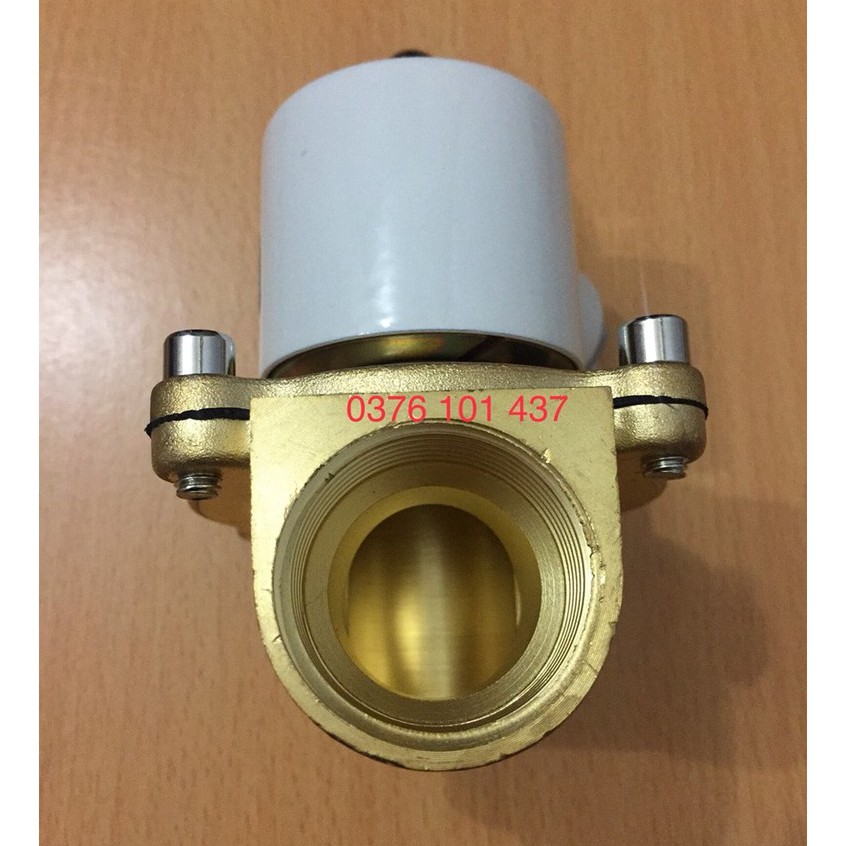 VAN ĐIỆN TỪ UNI-D thường đóng, thân và dây coil van bằng đồng xịn nhập khẩu