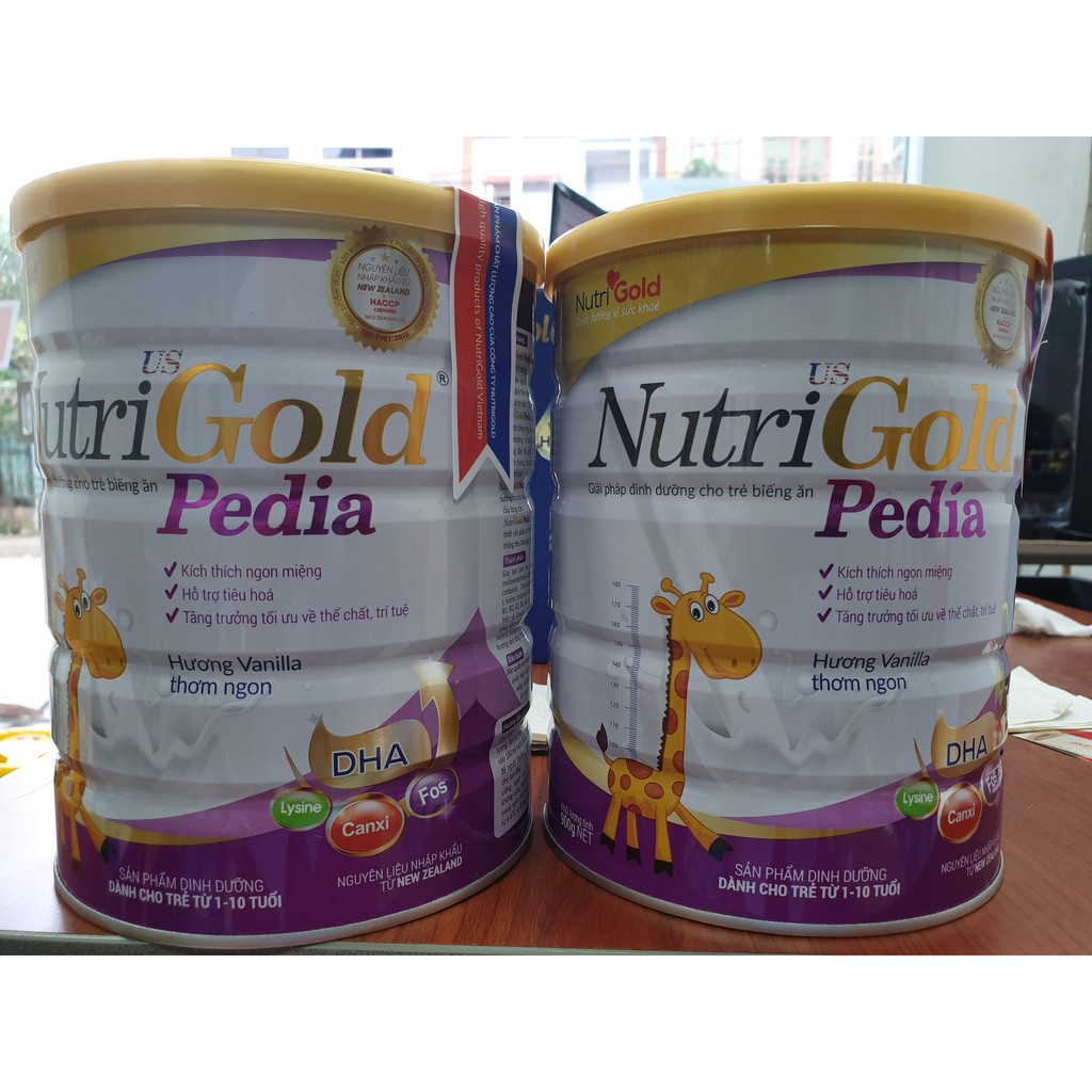 COMBO 2 hộp NUTRIGOLD PEDIA 900g