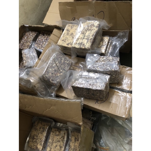 Thanh Bánh Gạo Lứt Chà Bông mix hạt dinh dưỡng Hộp 250g