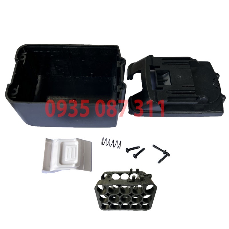 Vỏ Pin Makita 18V 21V 5S 3P adaptor Loại 3 Hàng 15 Cell