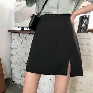 Chân váy chữ a xẻ ngắn siêu xinh