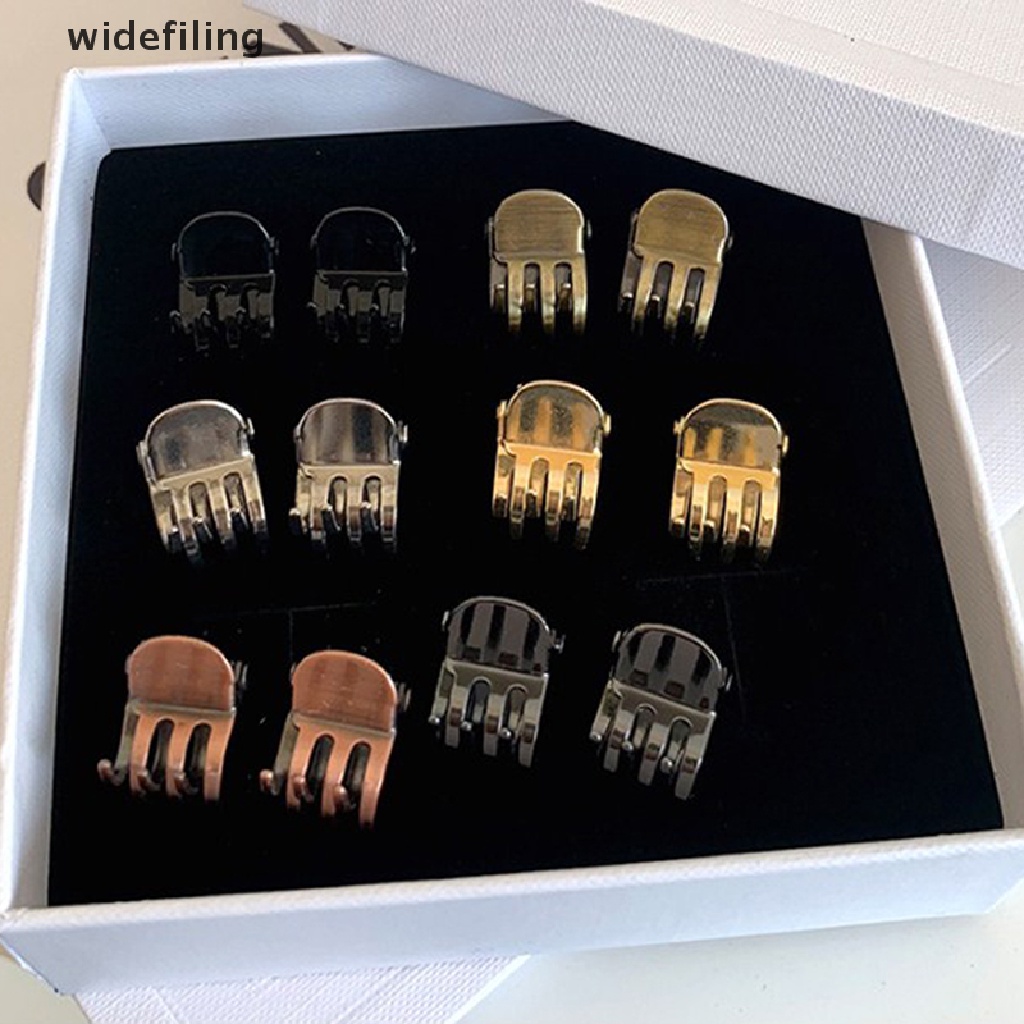 Set 2 Kẹp Tóc Càng Cua mini Bằng Đồng Cổ Điển