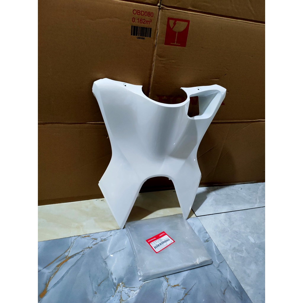 Tấm bảo vệ cổ lái - ốp ổ khóa HONDA SH 125&150 năm 2016-2019 màu Trắng. *NHB35P* 81134K77V00ZJ