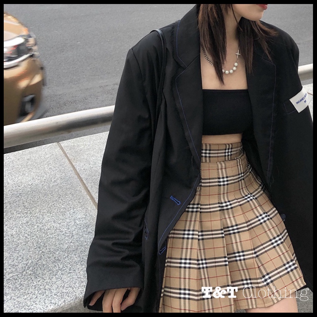 Chân váy xòe full màu Chân Váy ngắn Tennis kẻ caro xếp ly dáng xòe Hàn Quốc | Chân váy nữ 💃By 23t.shop | BigBuy360 - bigbuy360.vn