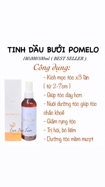 Tinh dầu bưởi Pomelo - Mua combo sẽ được giá ưu đãi và quà hấp dẫn | BigBuy360 - bigbuy360.vn