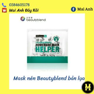 2 túi Mặt nạ nén Beautybleander bản lụa