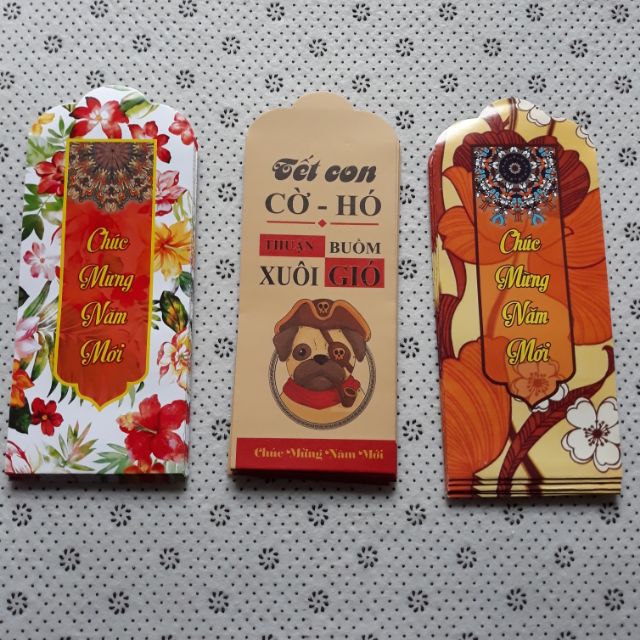 Combo 50 bao Lì xì tết