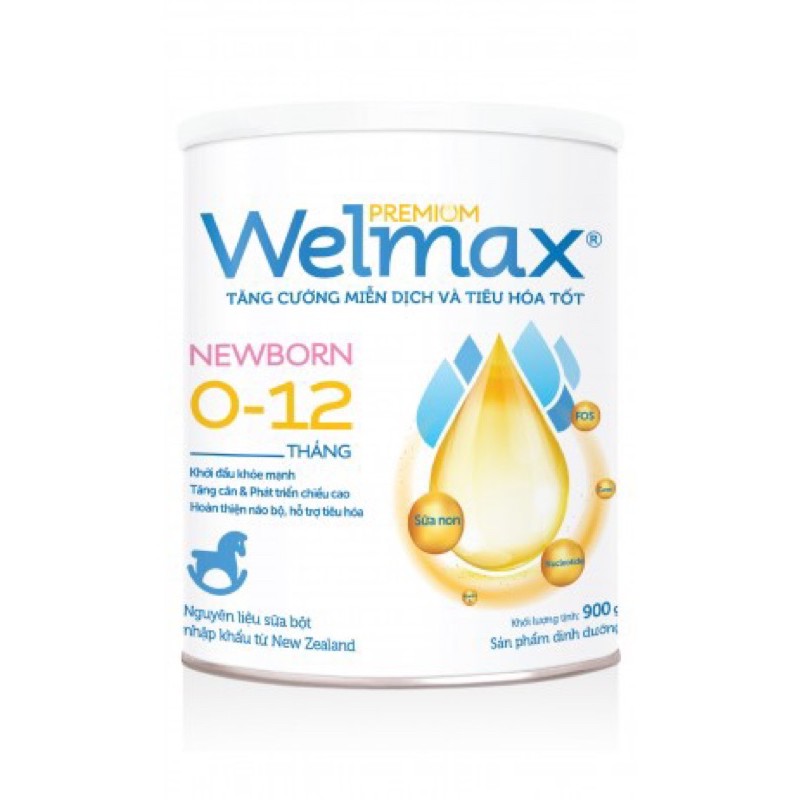 Sữa Welmax Newborn 900gam