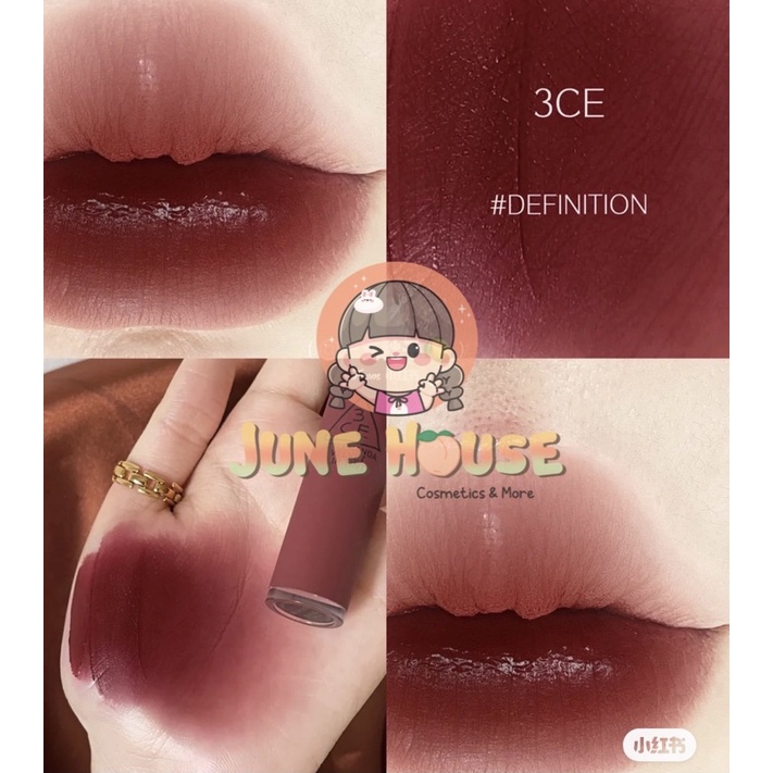 Son Kem Lì 3CE Velvet Lip Tint 4g