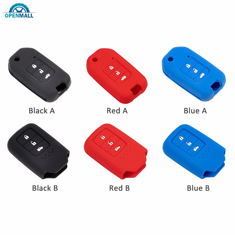 OM Nexus Car Honda City / Civic / Fit Flip Key Silicone Key Case Cover
