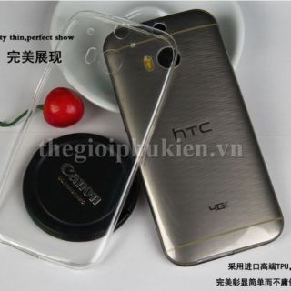 Ốp Dẻo silicon cao cấp cho htc one M8