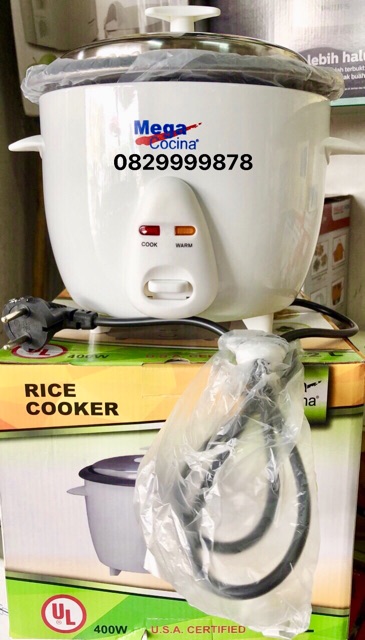 Nồi Cơm Điện Mega 0,6 lít ( chống dính - nắp rời ) | BigBuy360 - bigbuy360.vn