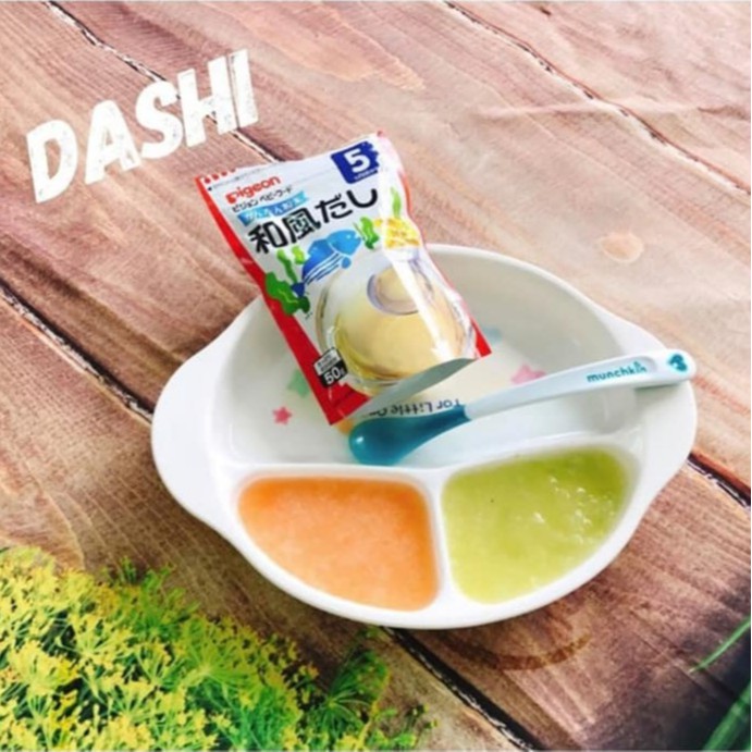 BỘT DASHI PIGEON NỘI ĐỊA NHẬT CHO BÉ ĂN DẶM TỪ 5 THÁNG+