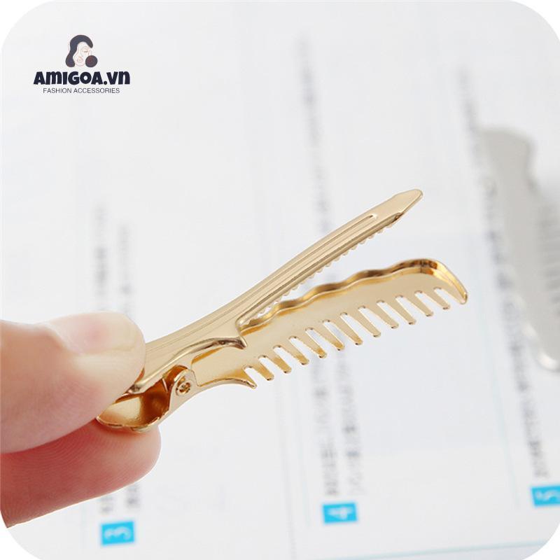 Kẹp Tóc Lược Bằng Hợp Kim Dành Cho Nữ