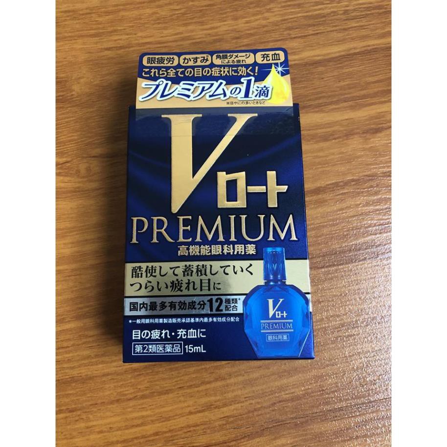 Nhỏ mắt Rohto V Premium