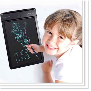 Bảng viết thông minh LCD tự xóa 8.5 inch cho bé tập vẽ, viết ( sáng tạo)