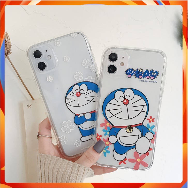 Ốp lưng IPhone  trong suốt DORAEMON 6/6s/6plus,7/8plus,X/Xs/Xr/Xs max/11/11Pro/11Promax/12/13/14/pro/promax T433