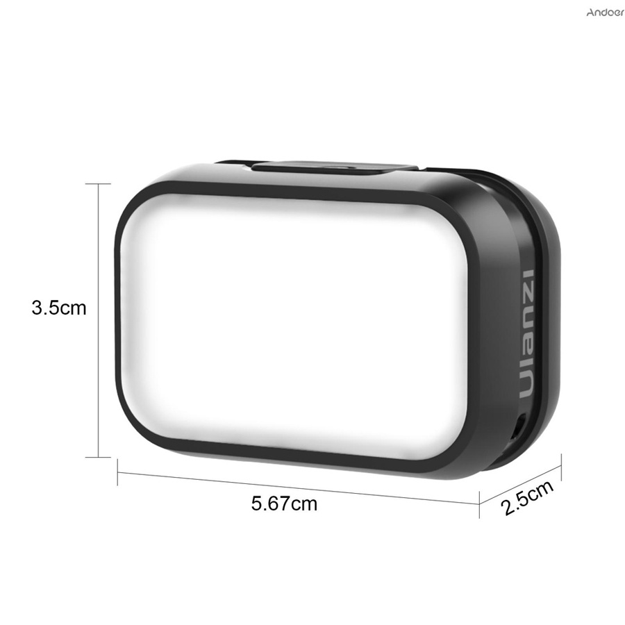 ULANZI VL28 - Đèn Mini LED Trợ Sáng Sạc Pin Tích Hợp