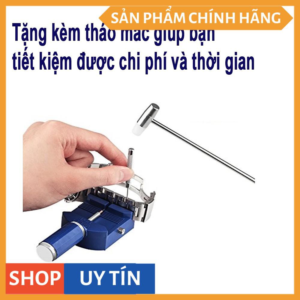 Đồng hồ nam chính hãng FNGEEN dây thép không rỉ, lên tay cực đẹp, giả cơ độc đáo (Tặng tháo mắc, vòng tỳ hưu, Mã: AF03)