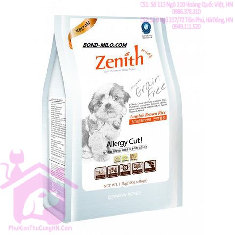 Thức ăn hạt mềm cho chó Zenith - Phụ kiện thú cưng Hà Nội