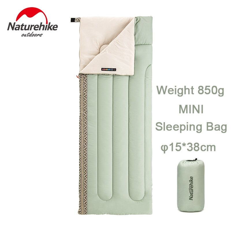Túi ngủ cotton siêu nhẹ giữ ấm L150 Naturehike NH20MSD05