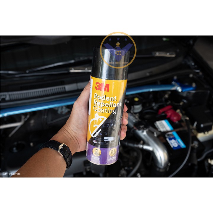 Chai xịt chống chuột khoang động cơ ô tô 3M Rodent Repellant Coating 250g