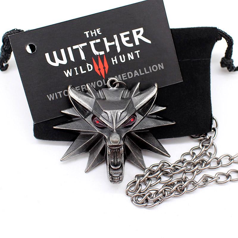 Vòng cổ Mặt Đầu Sói Trong the witcher 3