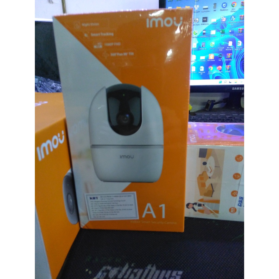 Camera imou ranger  phiên bản A1 A22ep, cam wifi xoay 360, theo dõi chuyển động, bảo hành 2 năm