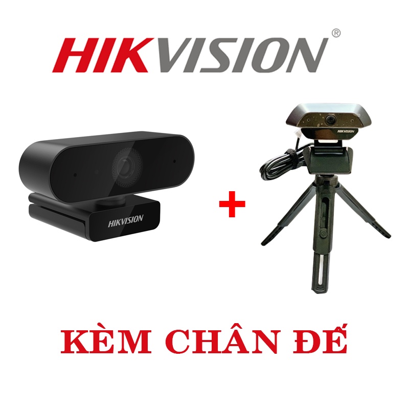 Webcam Kẹp Màn Hình Hikvision DS-U02 2Mp Full HD 1080P Có Mic - Hàng Chính Hãng