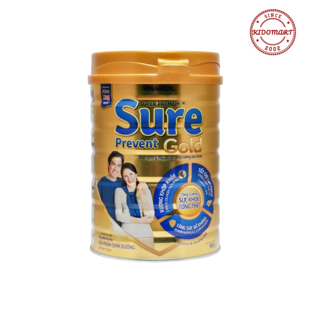 Sữa Bột Sure Prevent Gold 900gr