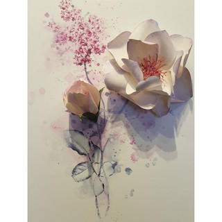 Bộ làm tranh hoa giấy 3D- THG12