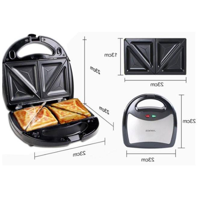 Máy Nướng Bánh Hot Dog Nhật Bản SOKANY KJ-102 - 750W, Dễ Dàng Vệ Sinh,Làm Nóng Nhanh, Thiết Kế Nhỏ Gọn